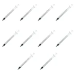 Crowx Syringes 1ml 1.5in 10 Piece